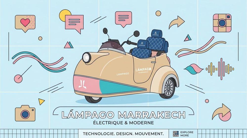 Des Reels prêts avant le retour à l'hôtel — Lampago Marrakech