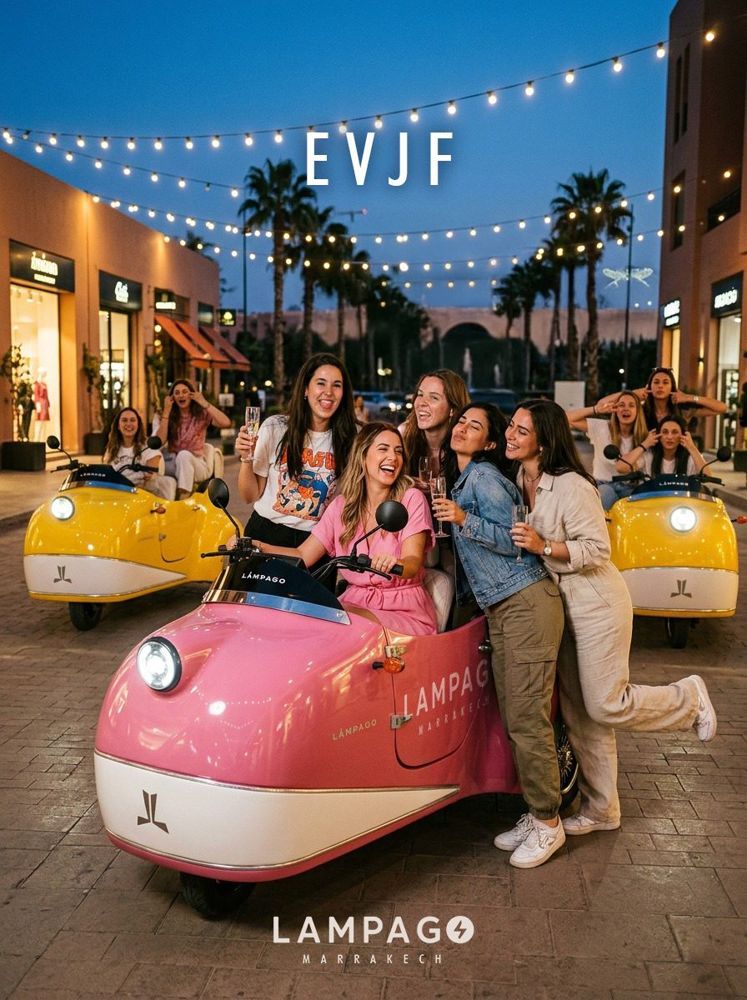 EVJF, anniversaires & convois roses — Lampago Marrakech